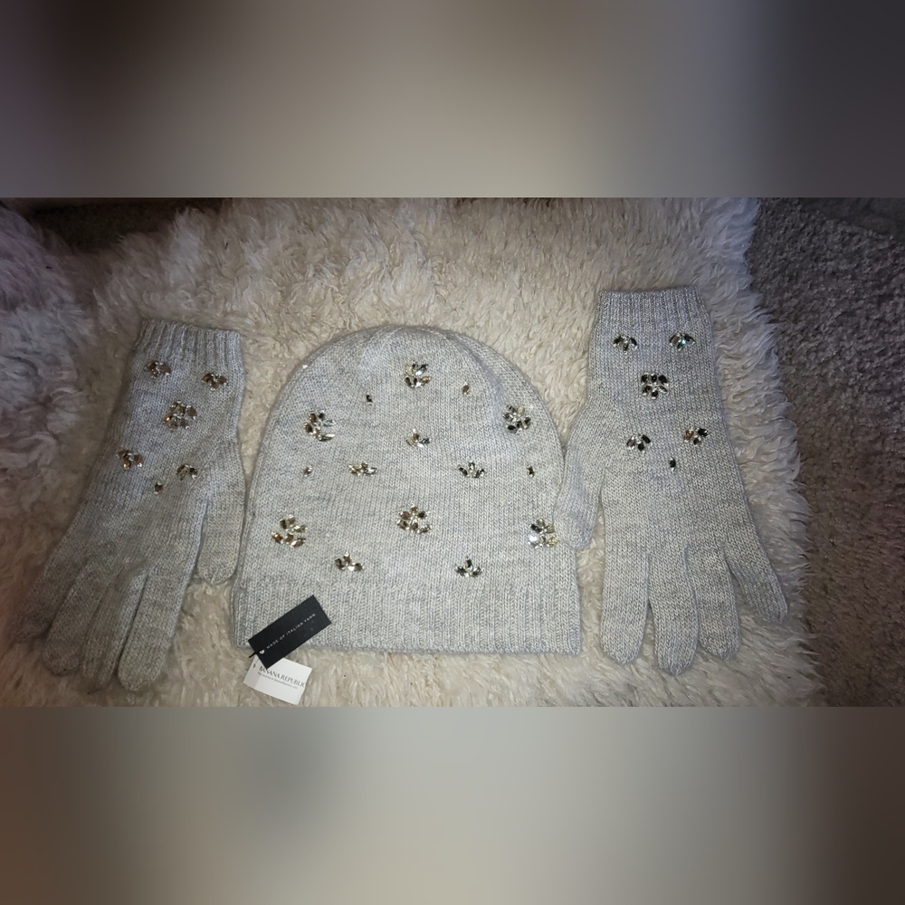 Hat and glove set - Picture 2 of 2